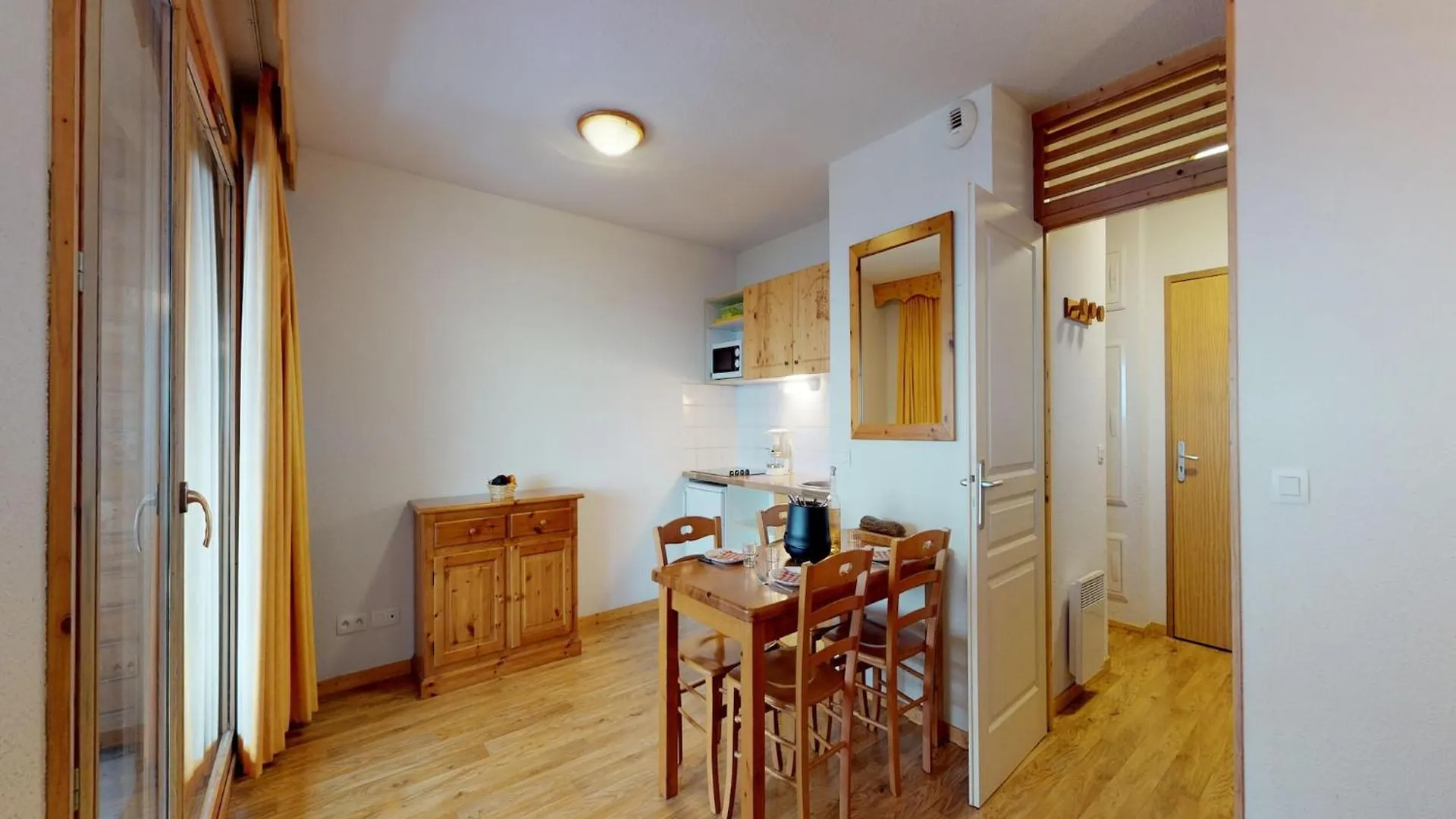 Apartment In Chamrousse With Balcony